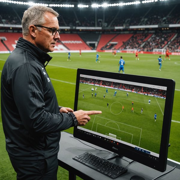Comment les entraîneurs de football utilisent-ils les feedbacks en temps réel pendant les matchs ?